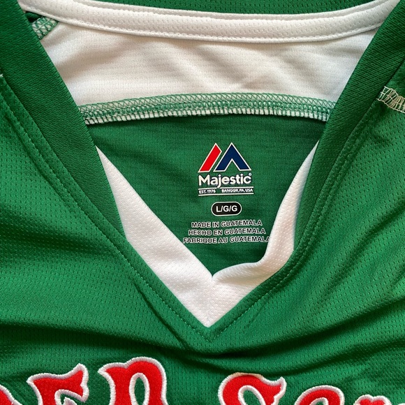 Red Sox Green Athletic Jersey, size Large, 30$ - Picture 2 of 5